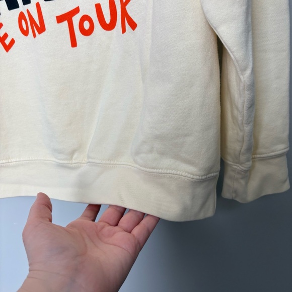 Harry Styles Cream Love On Tour Pullover Sweatshirt - Picture 5 of 6